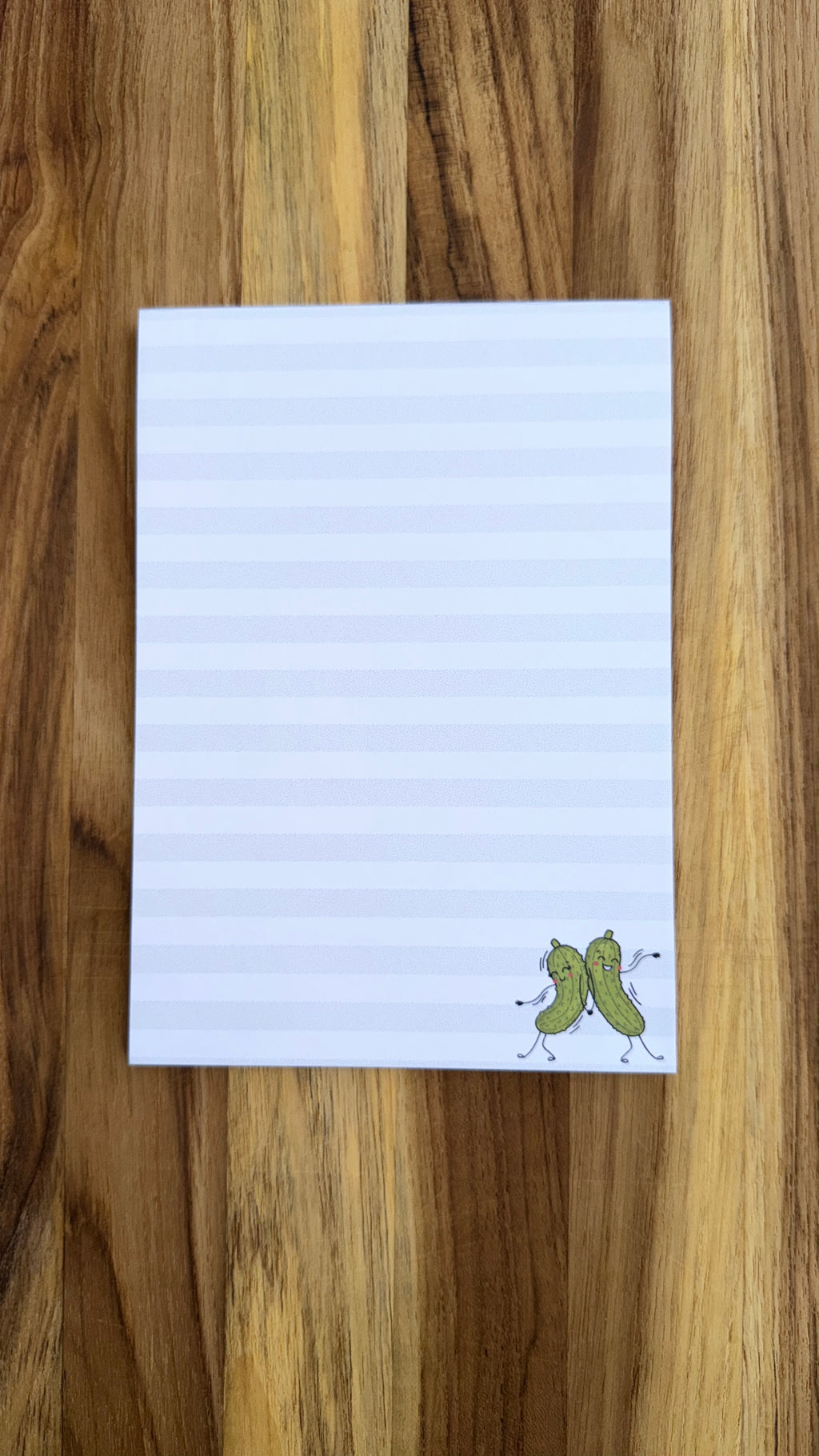 Dancing Pickles Notepad