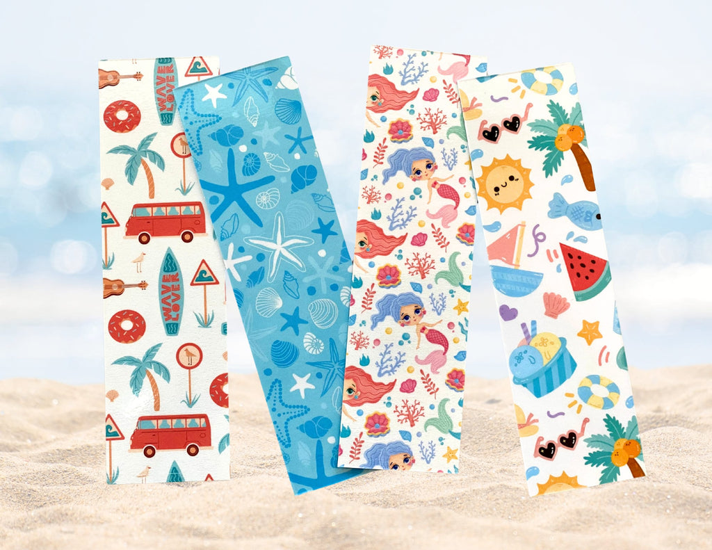 Summer Beach Bookmark Set