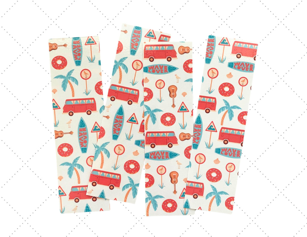 Summer Beach Bookmark Set