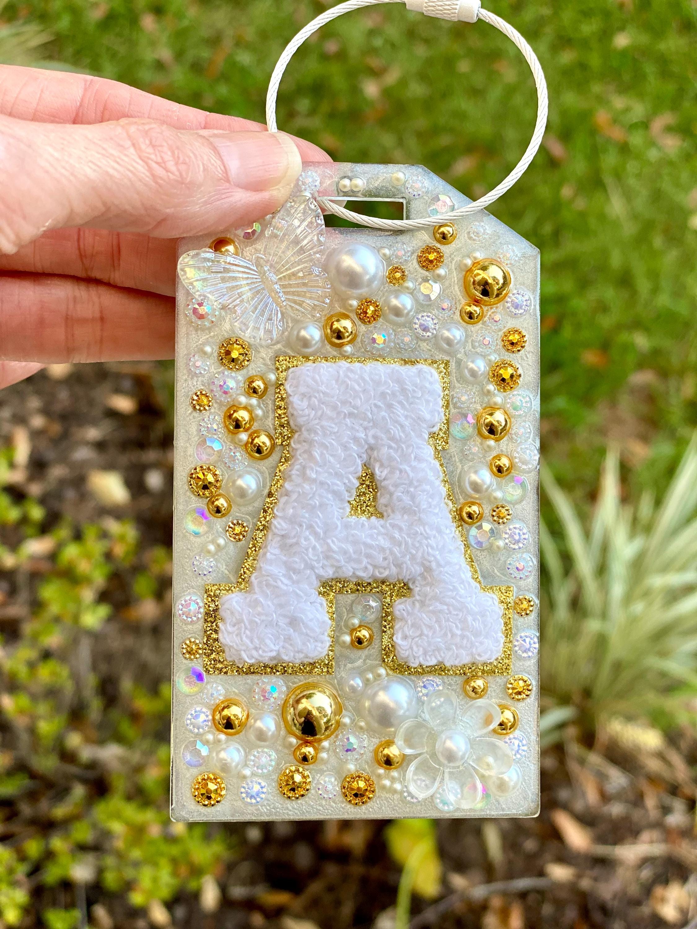 Personalized Luggage Tag – Custom Initial & Color Combo