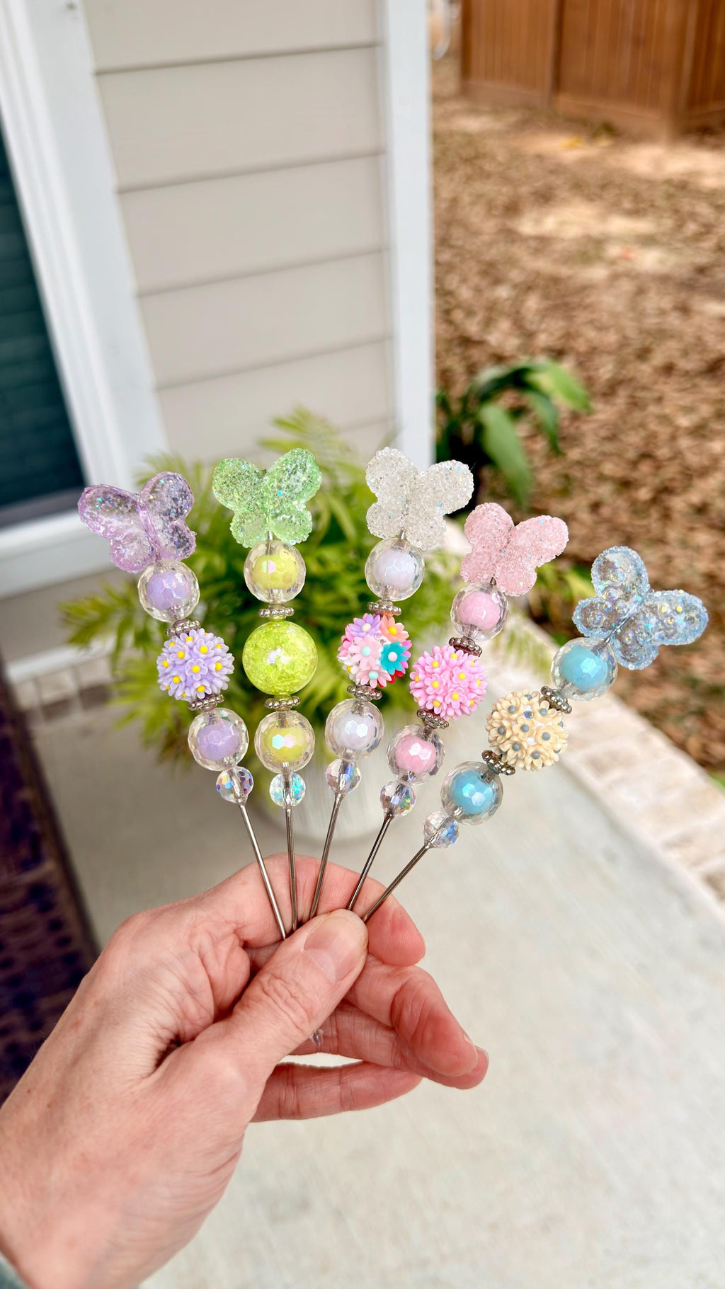 Butterfly Cookie Scribes – Pastel Glitter Tool