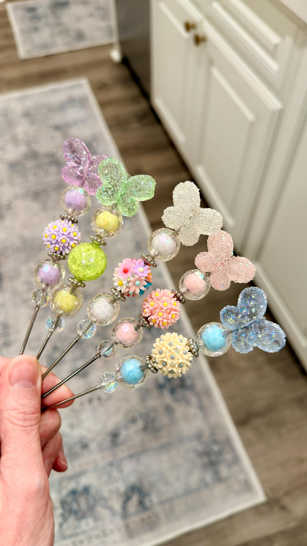 Butterfly Cookie Scribes – Pastel Glitter Tool
