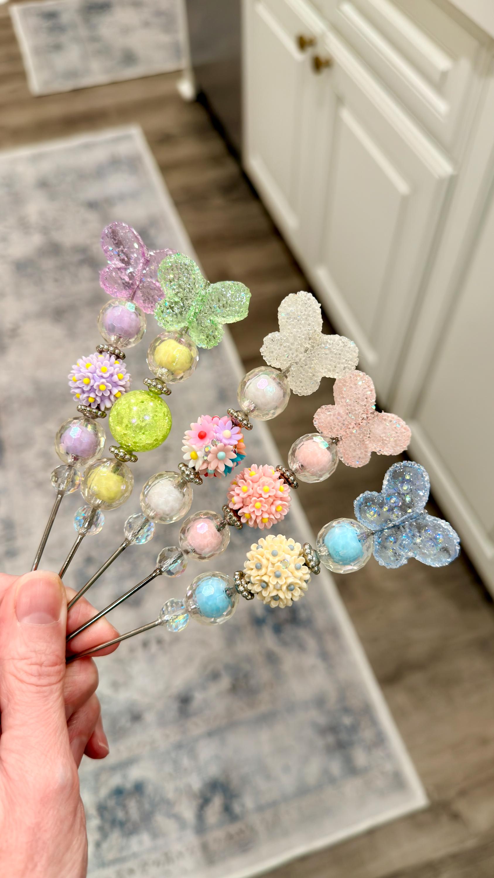 Butterfly Cookie Scribes – Pastel Glitter Tool