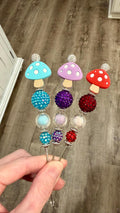 Mushroom Cookie Scribe Tool | Glitter Pusher, Fairycore Baking