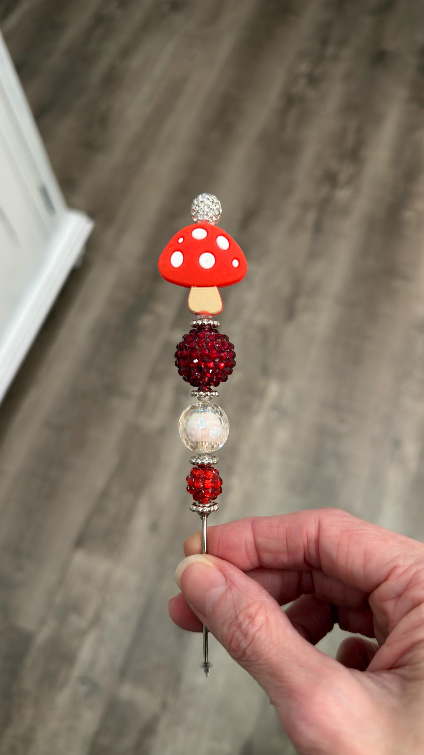 Mushroom Cookie Scribe Tool | Glitter Pusher, Fairycore Baking