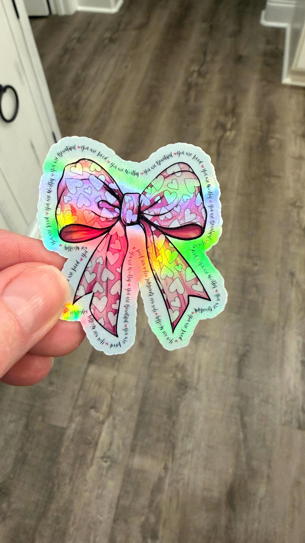 Holographic Coquette Sticker Set